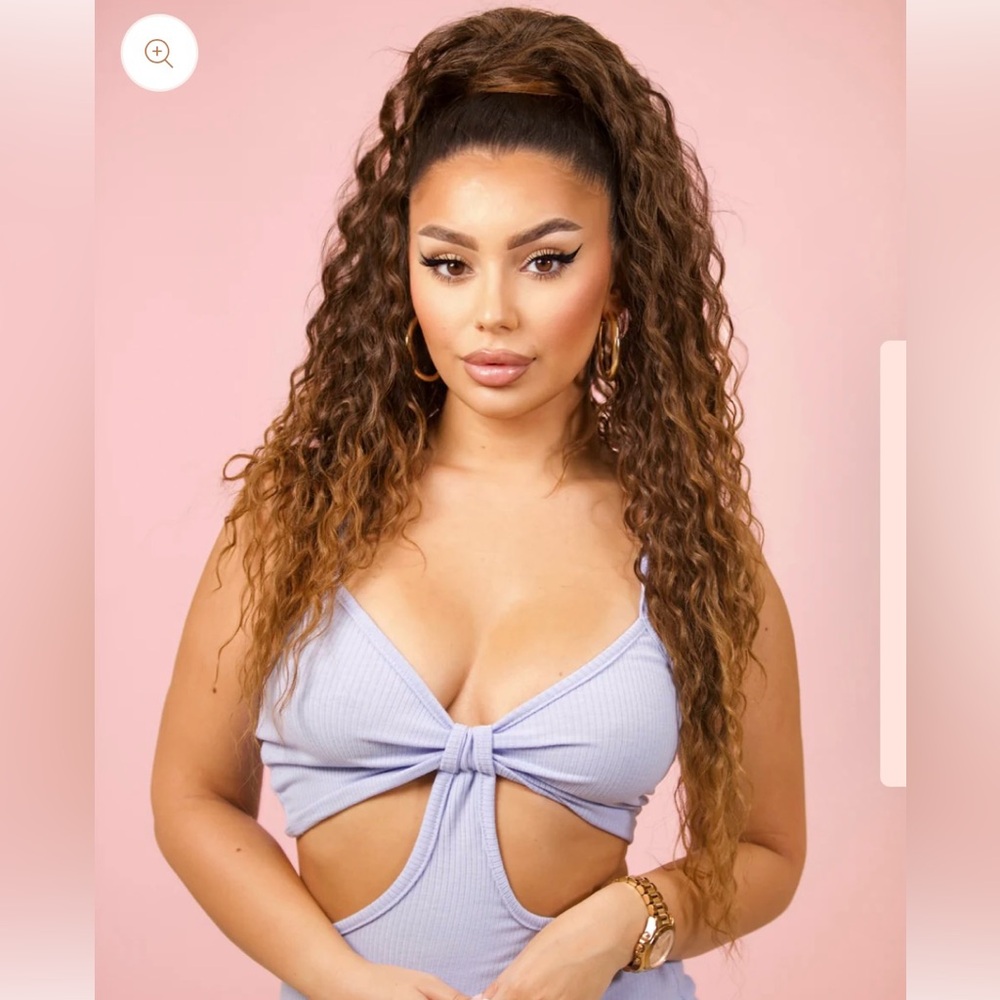 Miona Beauty “Mimi” Copper Ponytail Hair Extensions